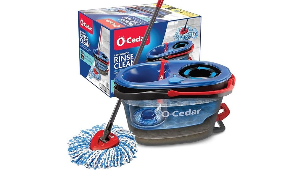 rinse clean spin mop