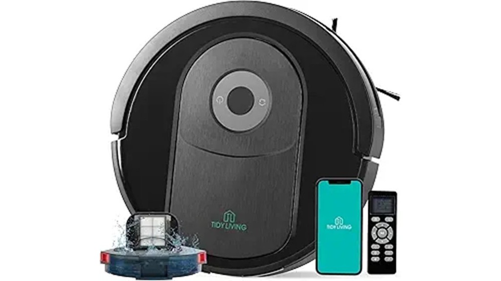 robotic vacuum and mop combo