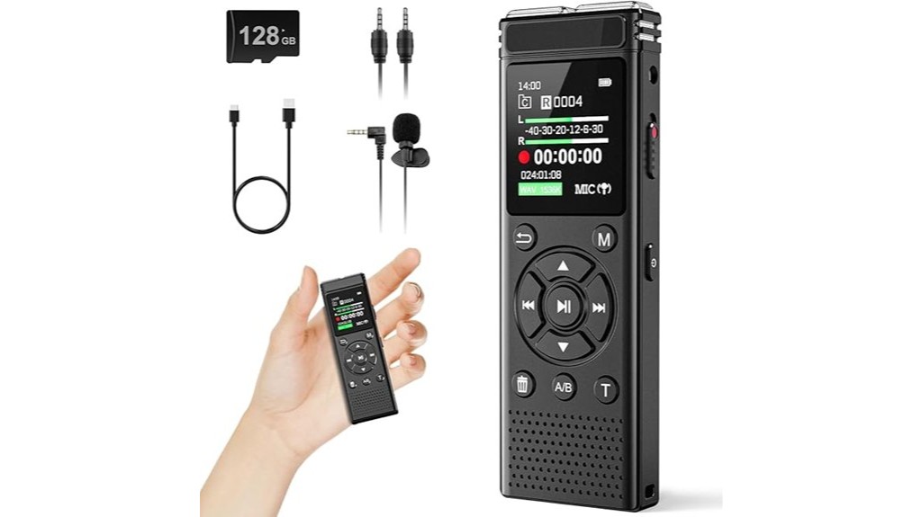 robust digital voice recording device
