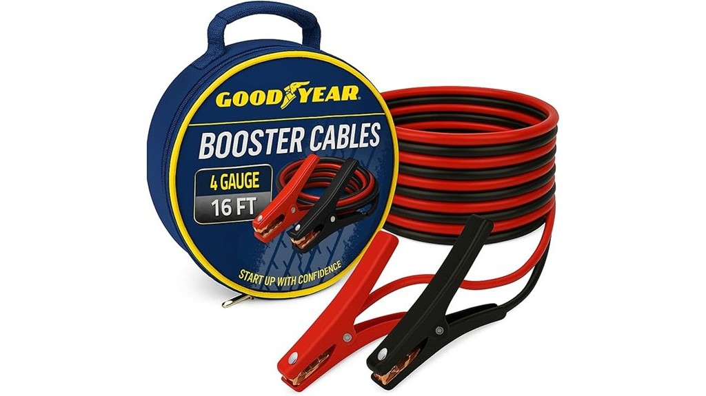 robust jumper cables for vehicles