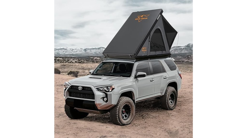 rooftop camping tent solution