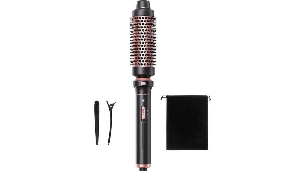 rose gold thermal brush