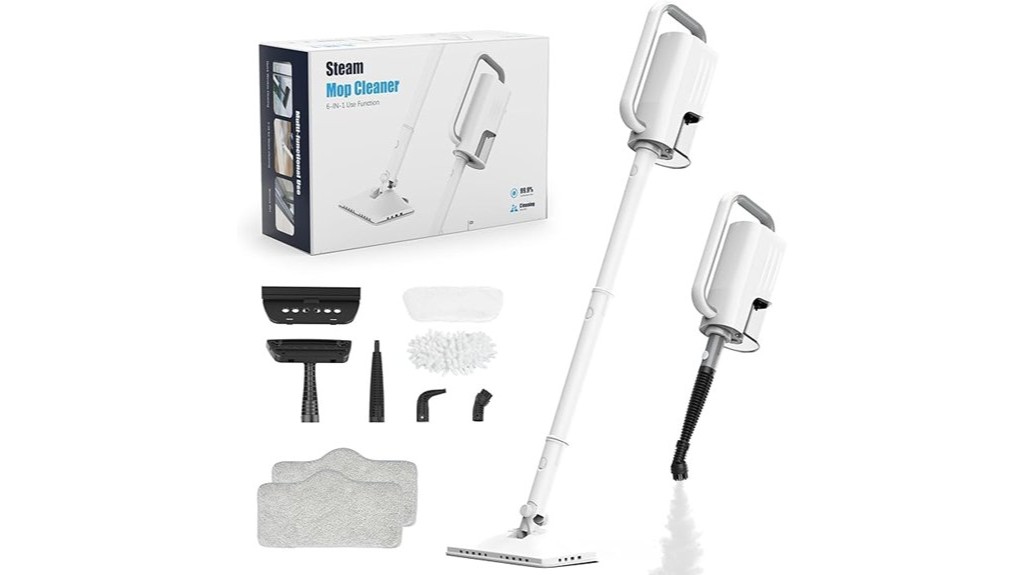 rotated mop steam cleaning system