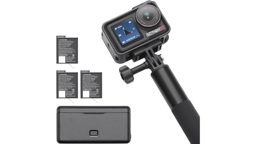 rugged action camera adventure kit