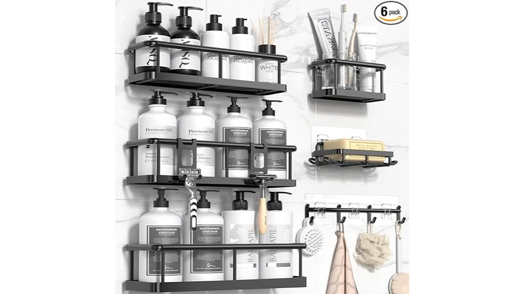 rustproof bathroom storage organizers