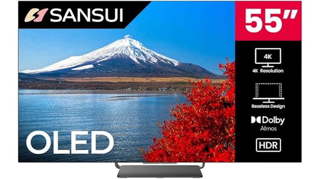 sansui 55 inch 4k oled smart tv