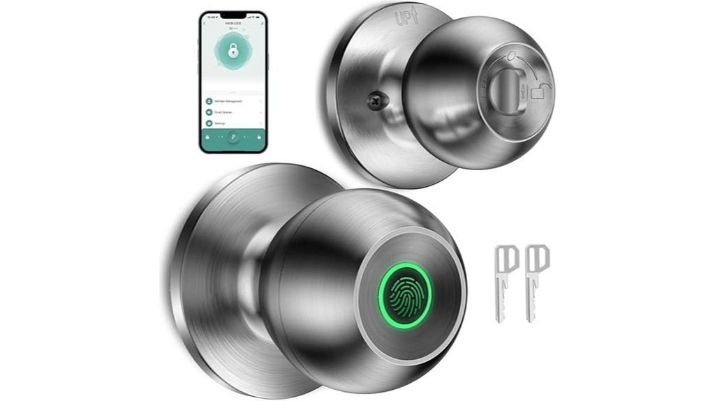 secure biometric door lock solution
