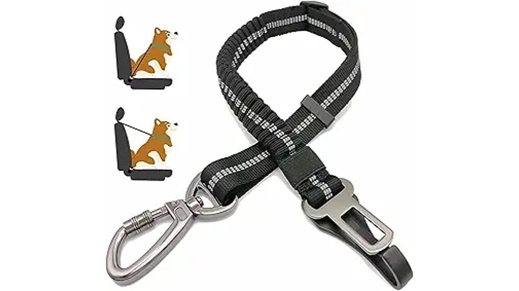 secure canine automobile transportation restraint