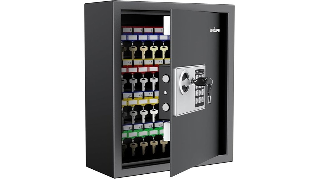 secure storage cabinet with combination lock