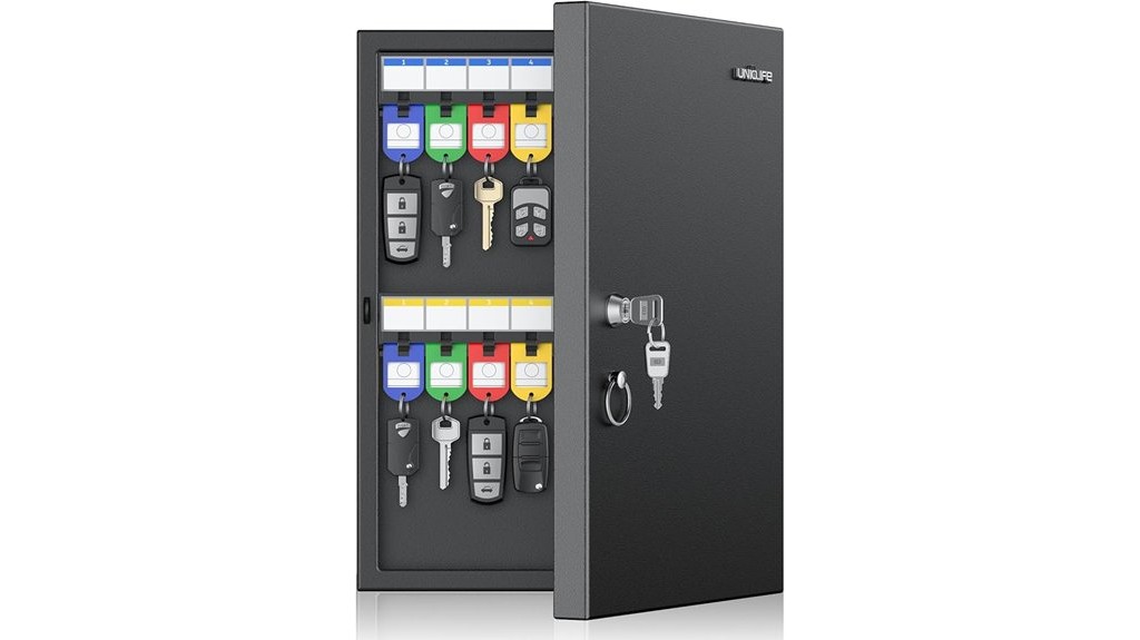 secure storage with 32 position lock