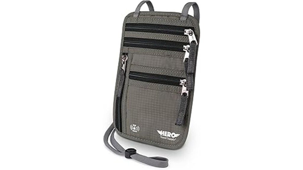 secure travel essential organizer