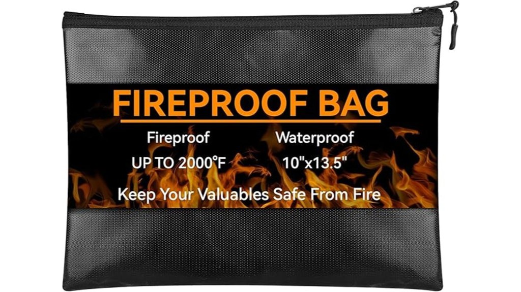 secure waterproof fireproof document protection