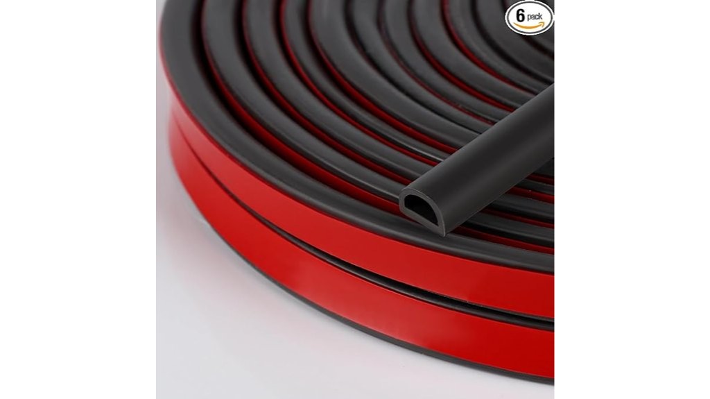 self adhesive silicone door weatherstripping