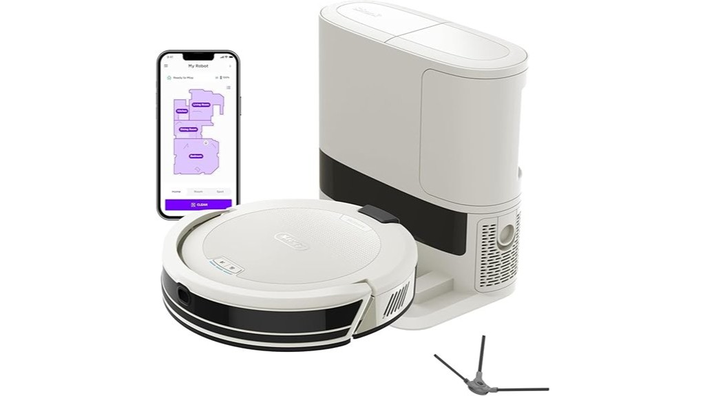 self emptying robotic vacuum cleaner