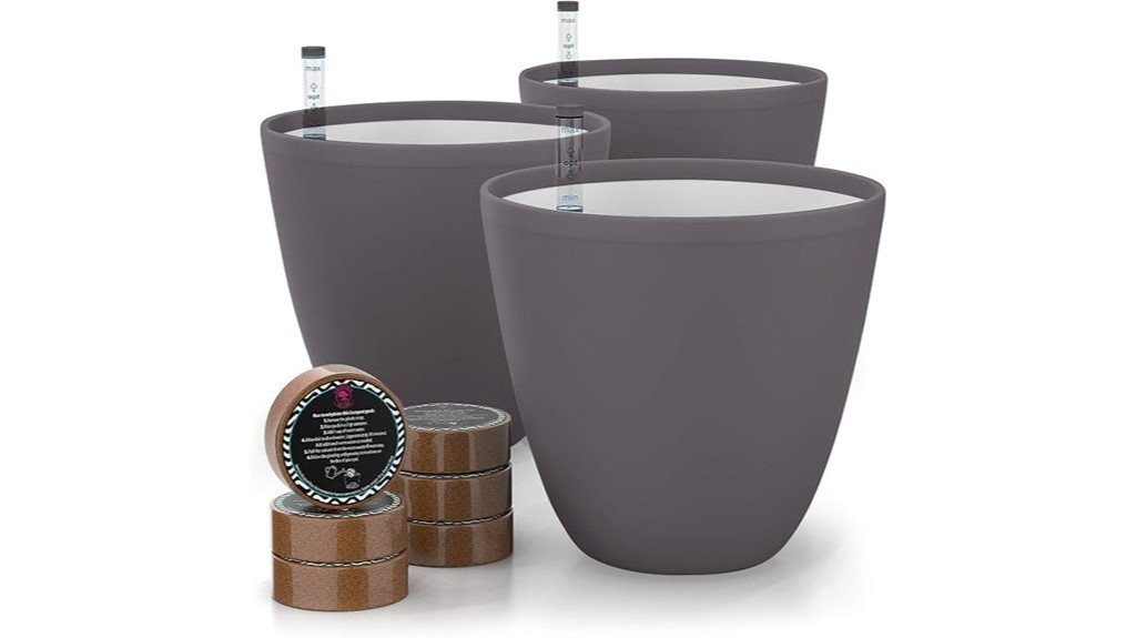 self watering indoor planters