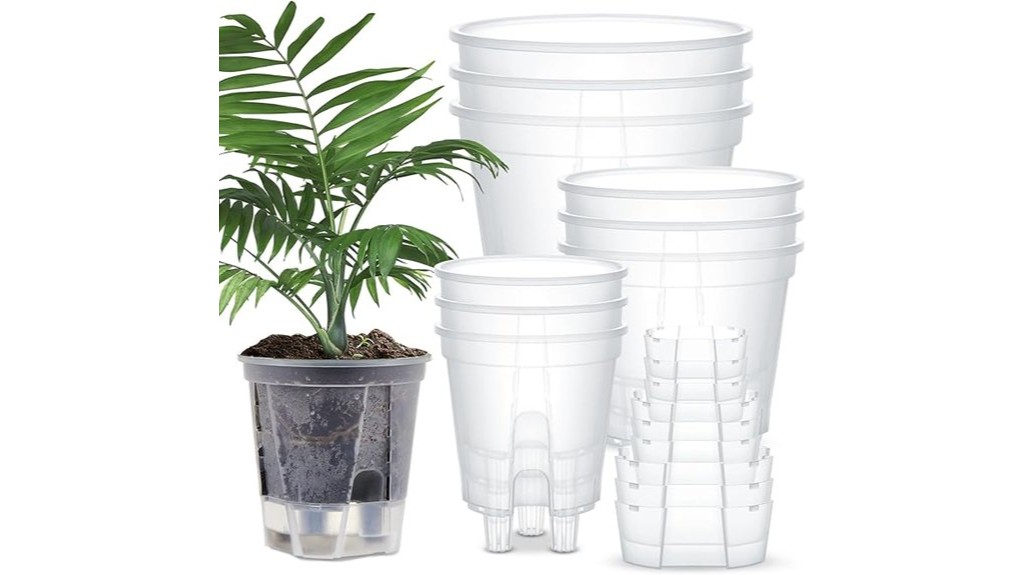 self watering plant pots