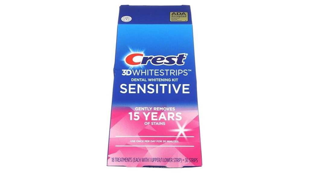 sensitive teeth whitening kit for home