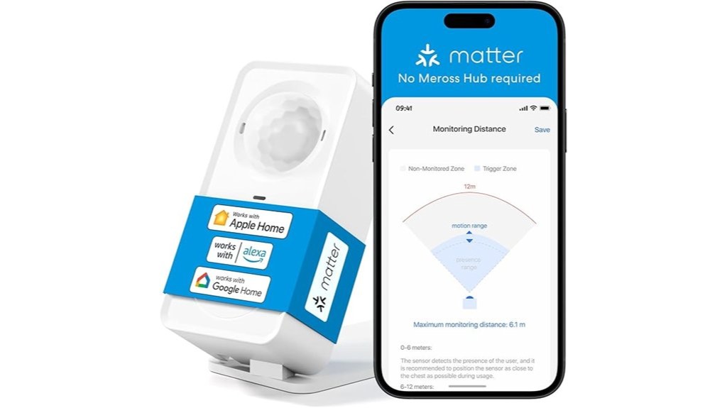 sensor detects human movement