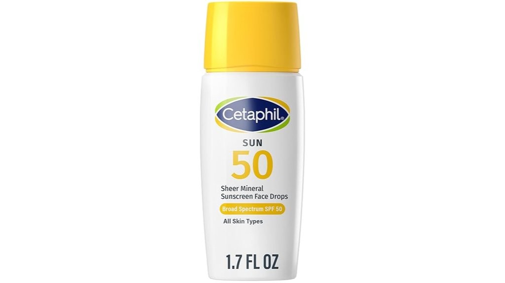 sheer mineral facial sunscreen spf50