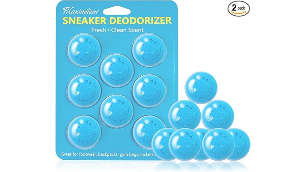 shoe deodorizer neutralizing odor refreshing sneakers