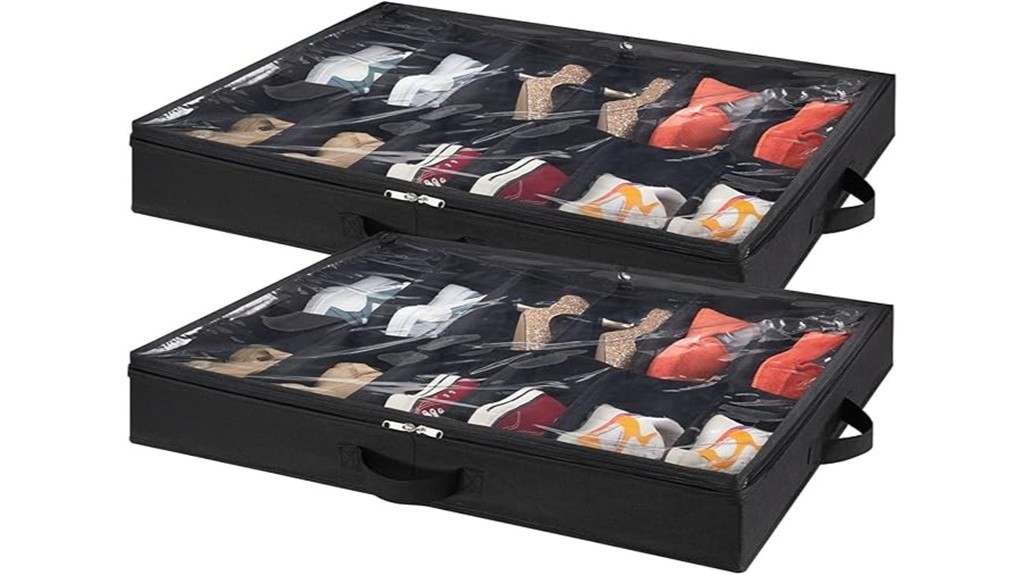 shoe storage organizer set