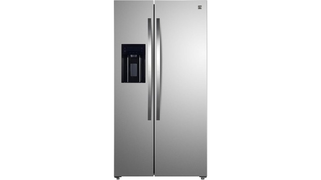 side by side refrigerator capacity