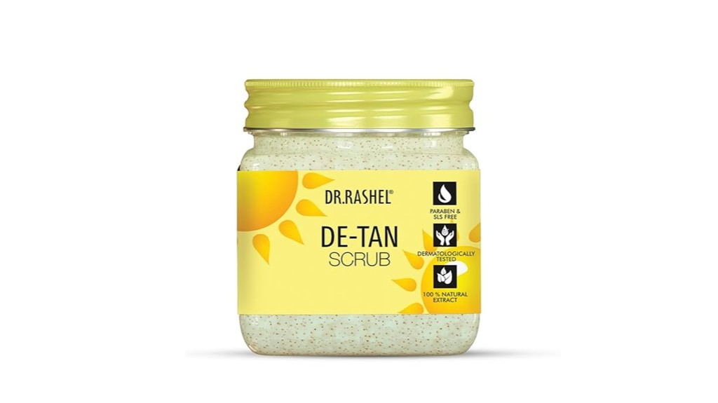 skin brightening body exfoliation scrub