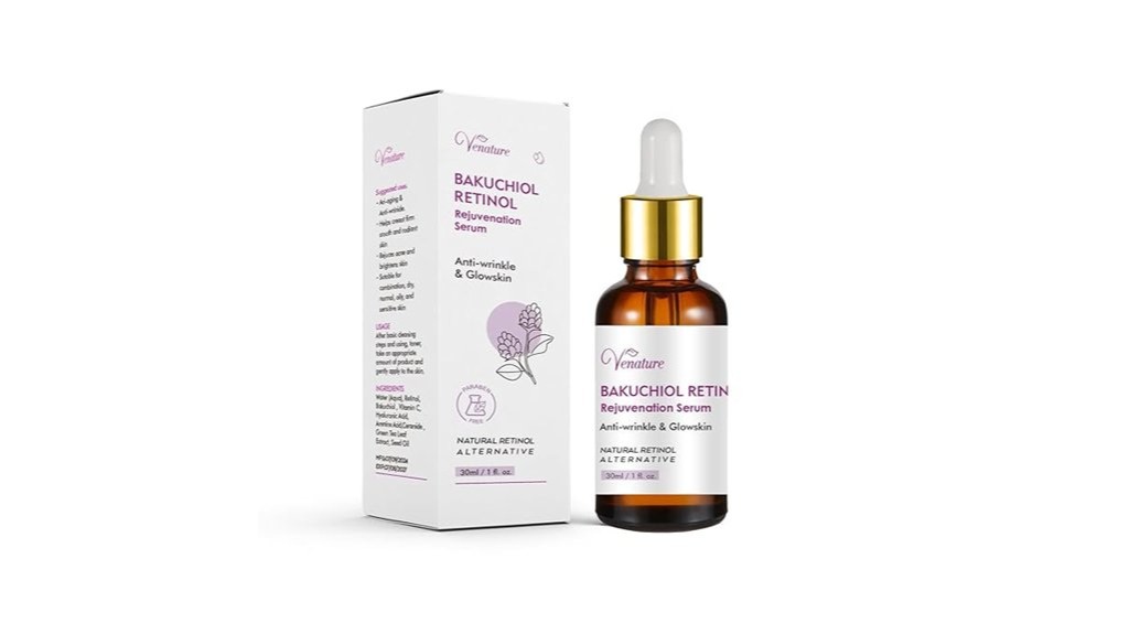 skin renewing botanical retinoid serum