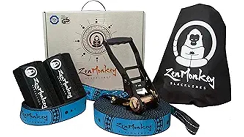 slack line recreation equipment