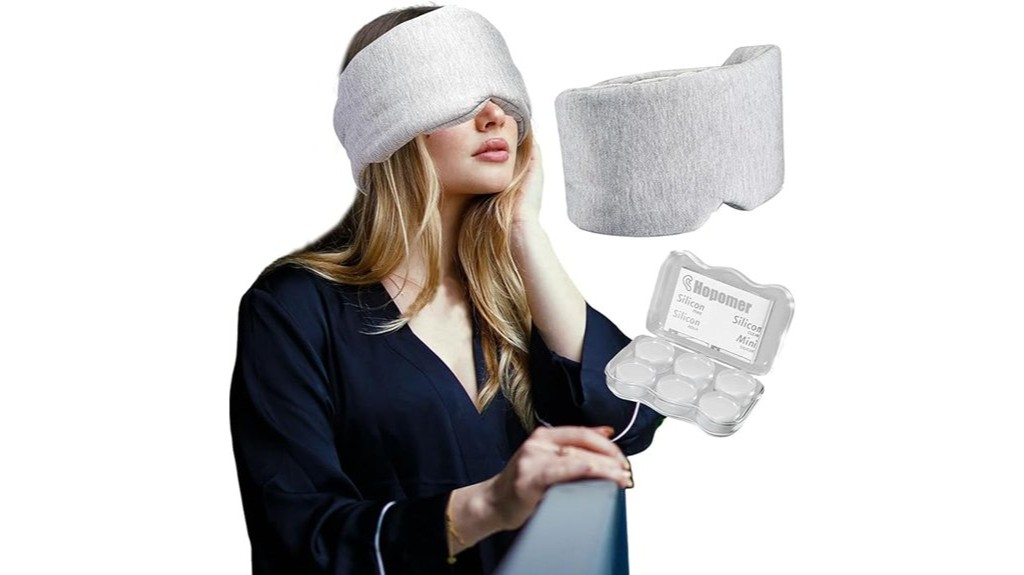 sleep mask noise cancelling earplugs