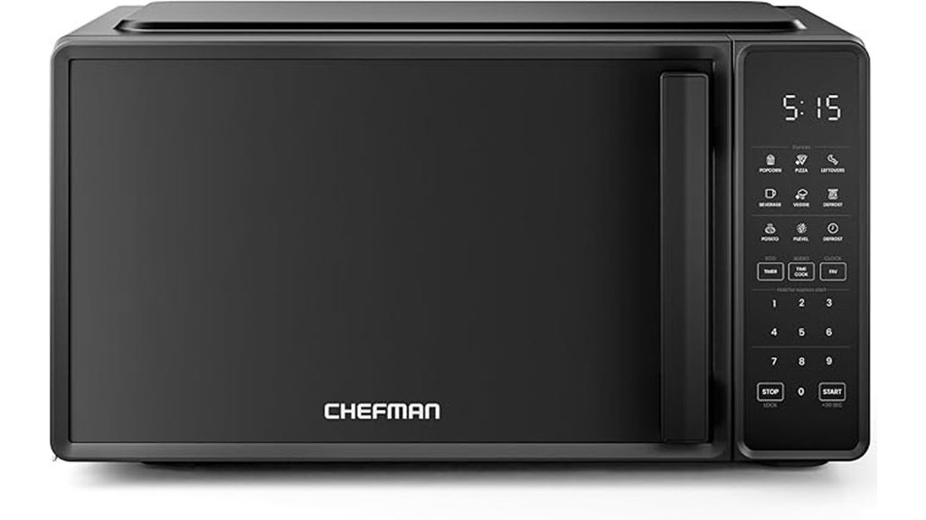 small countertop microwave oven