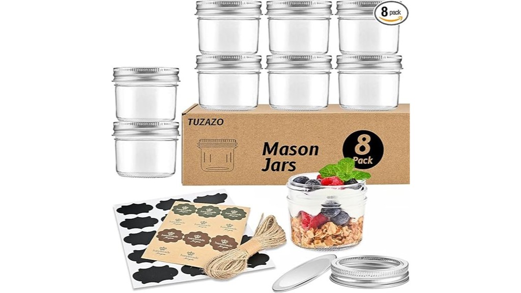 small mason jars pack