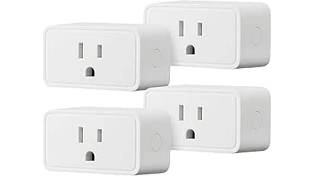 smart alexa compatible plugs 4 pack