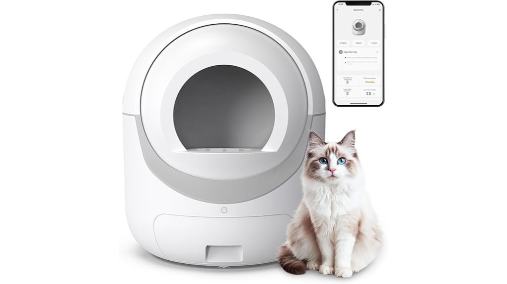 smart app controlled self cleaning