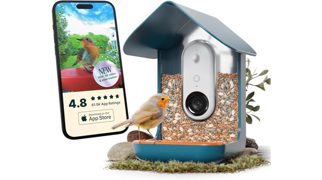 smart bird feeder with camera