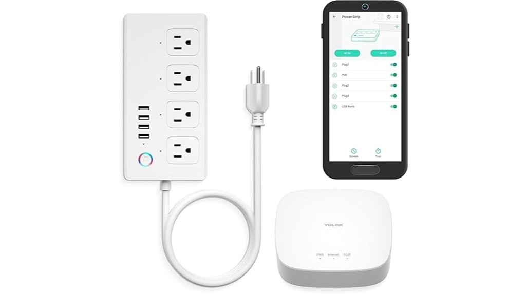 smart compatible alexa enabled power strip