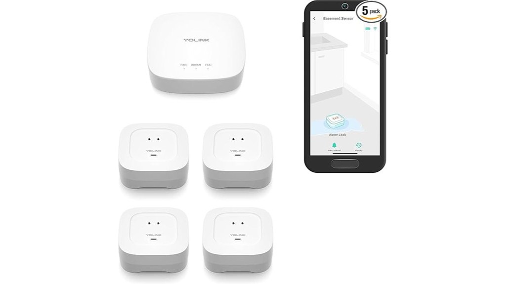 smart home water leak sensor