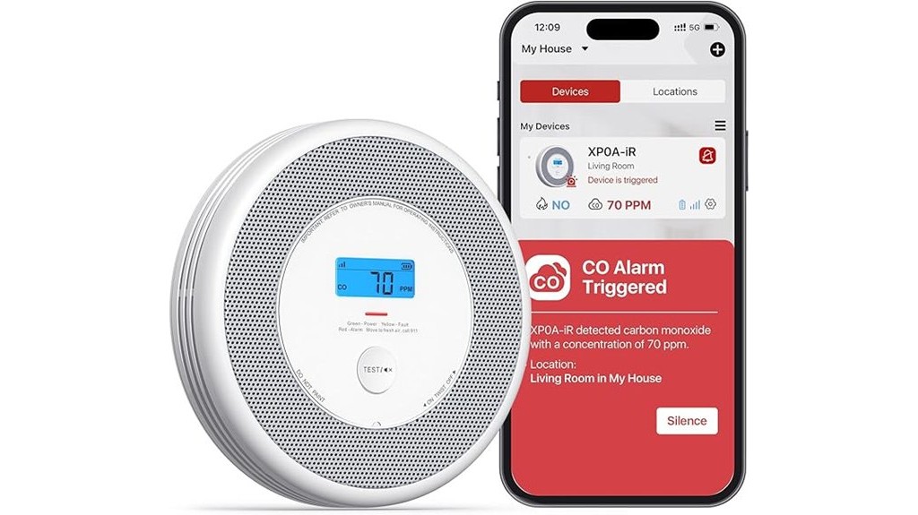smart smoke and carbon detector