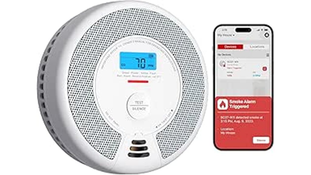 smart smoke detector alarm