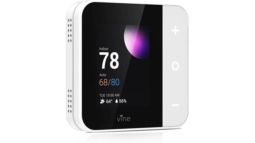smart touchscreen thermostat home