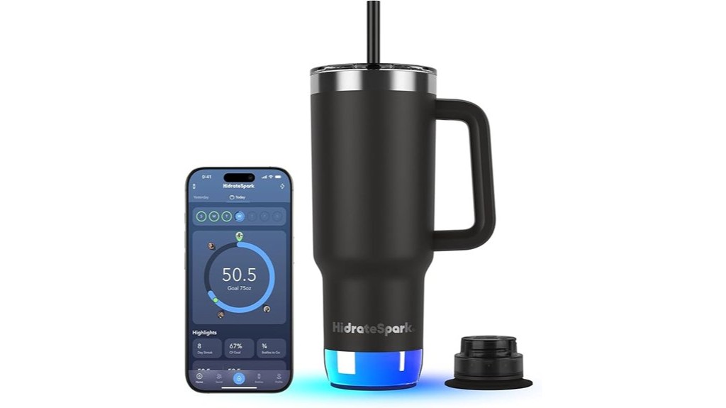 smart water tracking bottle
