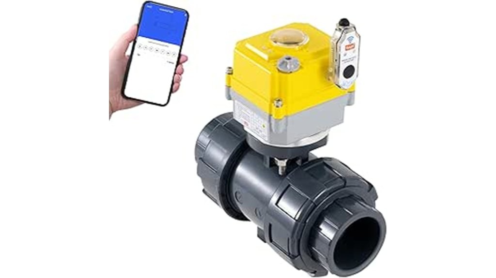 smart wifi controlled water valve