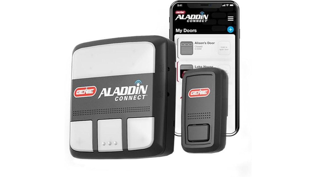 smartphone controlled garage door opener