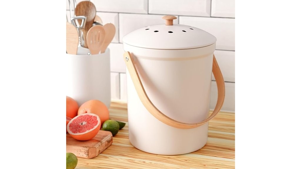 smell proof kitchen compost bin