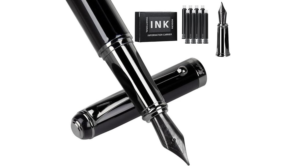 smooth writing with grey accessories