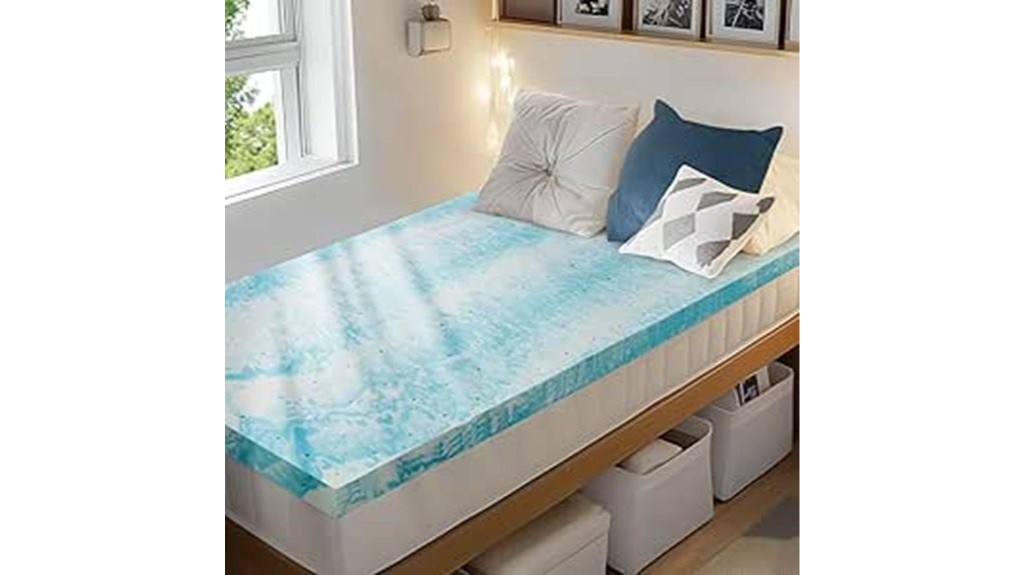 soft plush memory foam topper