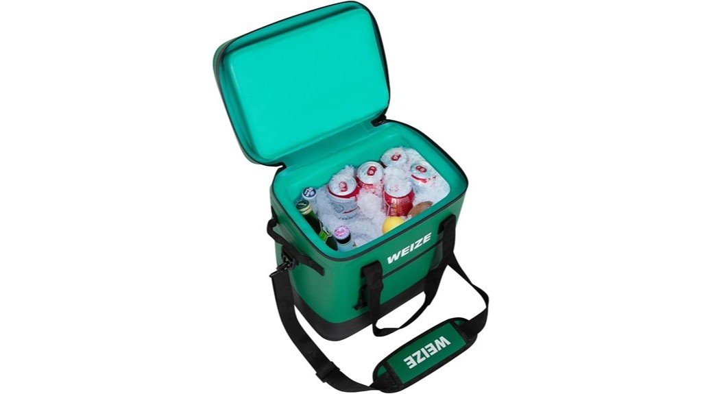 soft sided durable freezer cooler