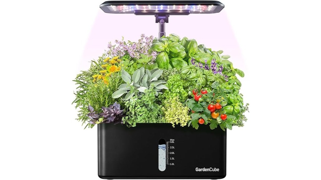 soil less indoor gardening system