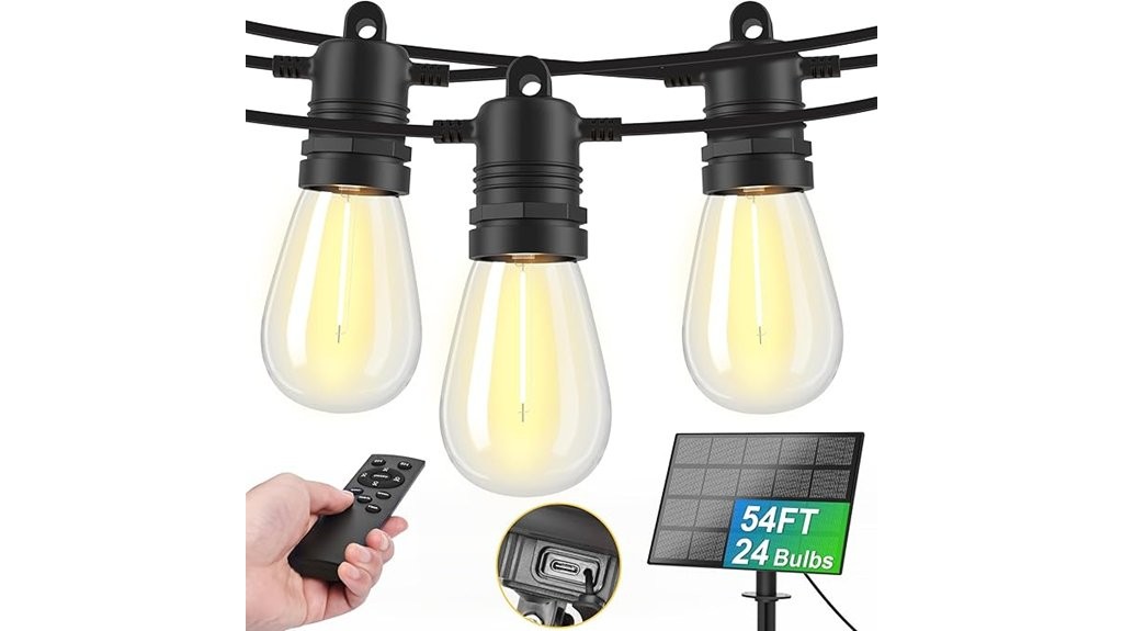 solar powered outdoor lighting