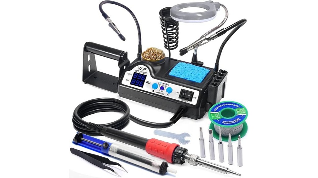 soldering kit with accessories